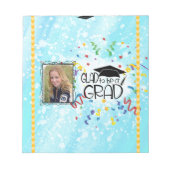 卒業wフォトキャンディバーラッパーパーティーの好意 ノートパッド (正面)