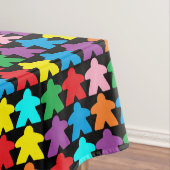 卓上のカラフルボーダー向けメニュー テーブルクロス (インサイチュ)