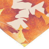 卓上のメープルカップル ロングテーブルランナー (コーナー)