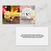 卓上の料理長 名刺 (正面/裏面)