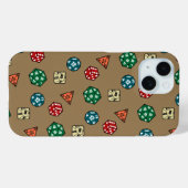 卓上ゲームサイコロデザイン Case-Mate iPhoneケース (裏面 (横))
