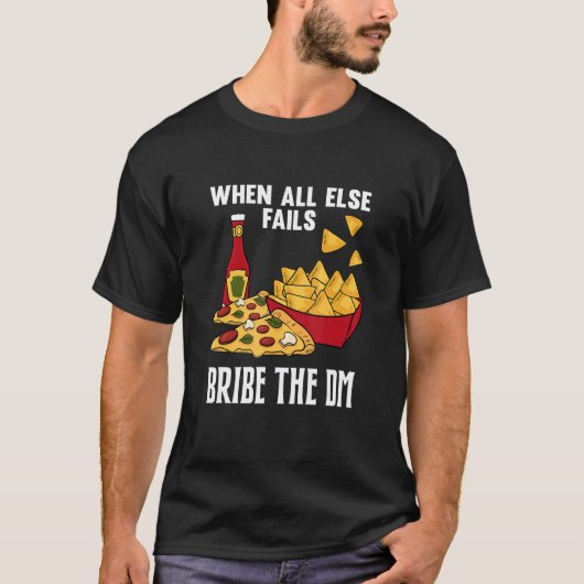 卓上ゲーム買収Dm Dungeon Rpgローおもしろいル Tシャツ (正面)