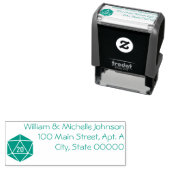 卓上シックな自己インキングアドレススタンプ セルフインキングスタンプ (インサイチュ)