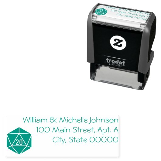 卓上シックな自己インキングアドレススタンプ セルフインキングスタンプ (インサイチュ)