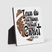 - 卓上スタンド付き フォトプラーク (正面)