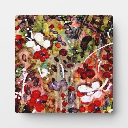 卓上プラークとイーゼルオリジナルユニークフローラ! フォトプラーク (正面)