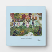 卓上プラークEasel & Canvas : Grecianフェスティバル フォトプラーク (正面)