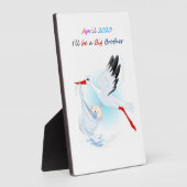 卓上プラークwイーゼルビッグブラザー2020年4月 フォトプラーク (側面)