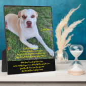 卓上プレート付きスタンド フォトプラーク (側面)