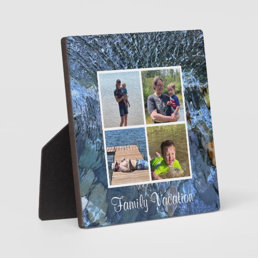 卓上プレート付きスタンド フォトプラーク (正面)