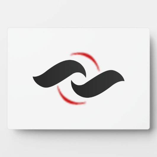 卓上プレート（イーゼル付） フォトプラーク (正面)