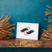 卓上プレート（イーゼル付） フォトプラーク (側面)