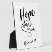 卓上プレート（イーゼル付） フォトプラーク (側面)