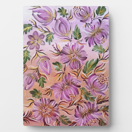 卓上プレート（イーゼル付） フォトプラーク (正面)