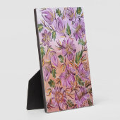 卓上プレート（イーゼル付） フォトプラーク (側面)