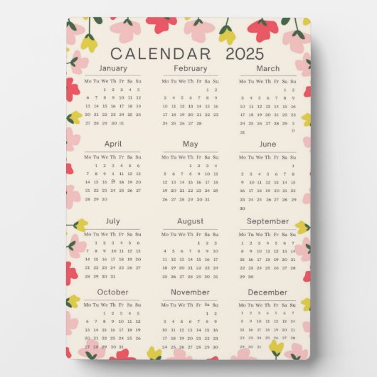 卓上プレート（イーゼル付） フォトプラーク (正面)