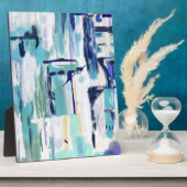 卓上プレート（イーゼル付） フォトプラーク (側面)