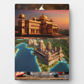 卓上プレート（イーゼル付） フォトプラーク (正面)