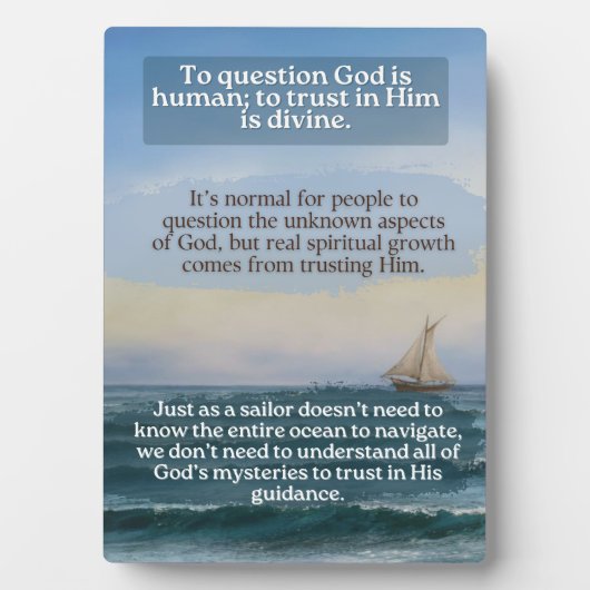 卓上プレート（イーゼル付） フォトプラーク (正面)