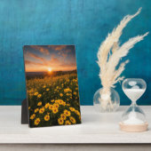 卓上プレート（イーゼル付） フォトプラーク (側面)