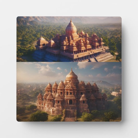 卓上プレート（イーゼル付） フォトプラーク (正面)