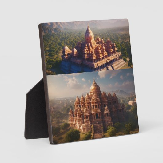 卓上プレート（イーゼル付） フォトプラーク (正面)