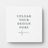 卓上プレート(イーゼル付) フォトプラーク (正面)