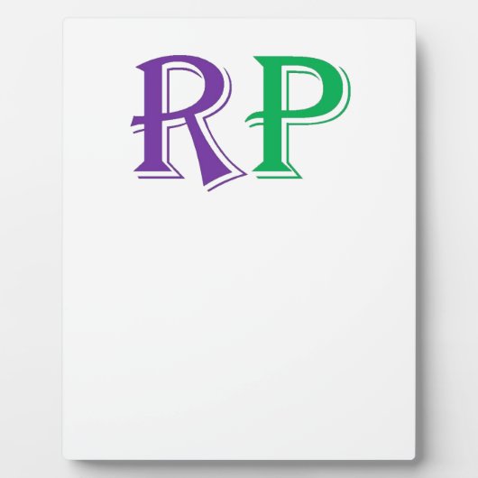 卓上プレート（イーゼル付） フォトプラーク (正面)