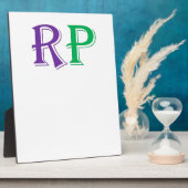 卓上プレート（イーゼル付） フォトプラーク (側面)