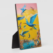 卓上プレート（イーゼル付） フォトプラーク (側面)