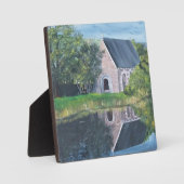 卓上プレート（イーゼル付） フォトプラーク (正面)