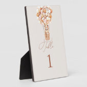 卓上プレート(イーゼル付) フォトプラーク (側面)