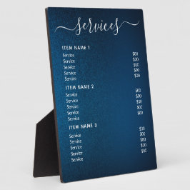 卓上プレート（イーゼル付） フォトプラーク