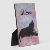 卓上プレート（イーゼル付） フォトプラーク (側面)