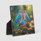 卓上プレート（イーゼル付） フォトプラーク (正面)