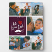 卓上プレート（イーゼル付） フォトプラーク (正面)