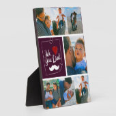 卓上プレート（イーゼル付） フォトプラーク (側面)