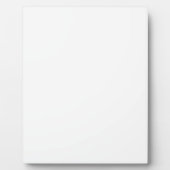 卓上プレート（スタンド付） フォトプラーク (正面)