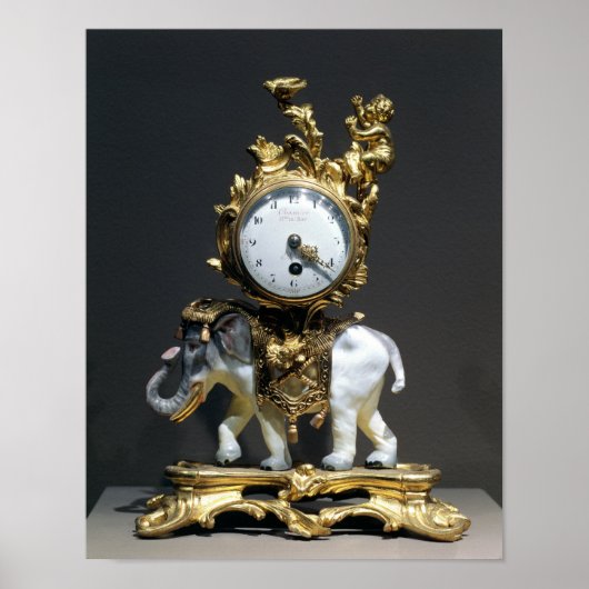 卓上時計 ポスター (正面)