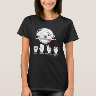 卓上用木工及び木工人 Tシャツ