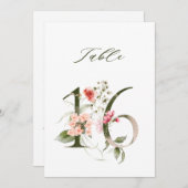 卓上番号16 テーブルナンバー (正面/裏面)