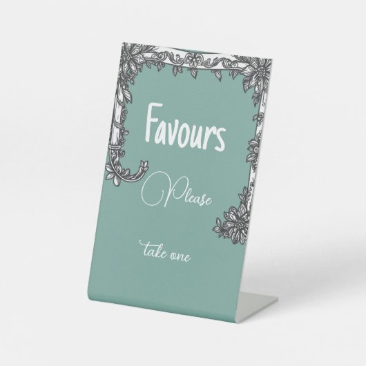 卓上記号 台座サイン (正面)