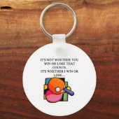 卓球が大好き キーホルダー (正面)