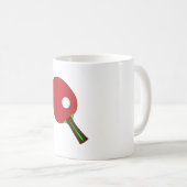 卓球こうもり コーヒーマグカップ (正面右)