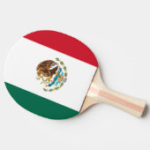 卓球のためのメキシコ国旗の卓球ラケット 卓球ラケット (横)