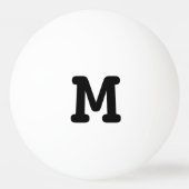 卓球のための赤いピクセルハートのピンポン球 卓球ボール (裏面)