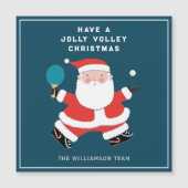 卓球のクリスマスカード (正面)