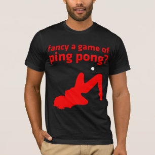 卓球のゲームを空想して下さいか。 Tシャツ