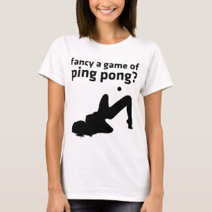 卓球のゲームを空想して下さいか。 Tシャツ