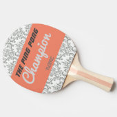 "卓球のチャンピオン"の卓球ラケット 卓球ラケット (横)